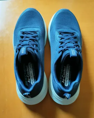 Zapatillas Skechers Edgeride Hombre Azul