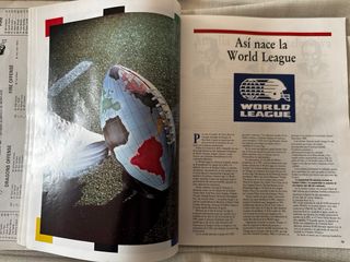 Revista Gametime World League 1991 en español