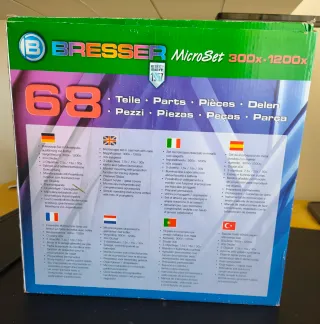 Microscopio Bresser MicroSet 300x-1200x