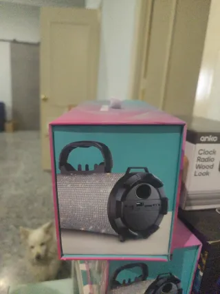 Altavoz Bluetooth ART+SOUND Rosa/Plata