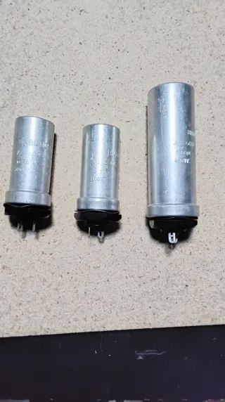 Condensadores para radios antiguos