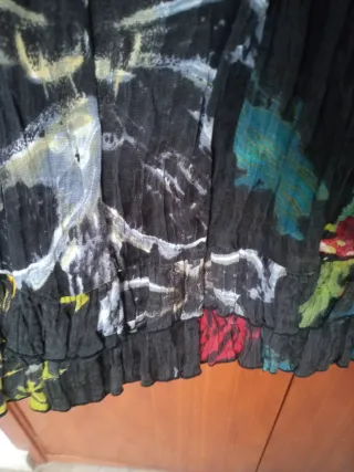 Vestido estampado de tirantes Javier Simorra