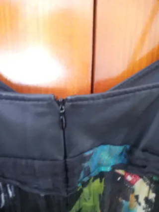 Vestido estampado de tirantes Javier Simorra