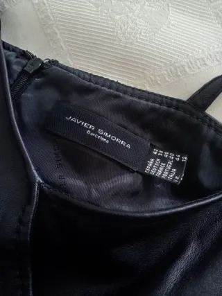 Vestido estampado de tirantes Javier Simorra