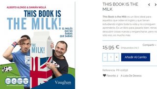 This book is the remilk!: El inglés que no...