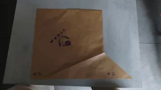 Papel de Taco Bell mal cortado