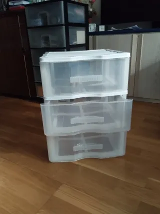 Mueble Organizador Plástico Transparente