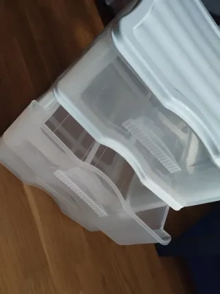 Mueble Organizador Plástico Transparente