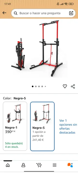 Torre de dominadas multifunción