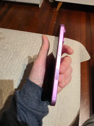 iPhone 16 256GB Rosa. Impoluto regalo de funda