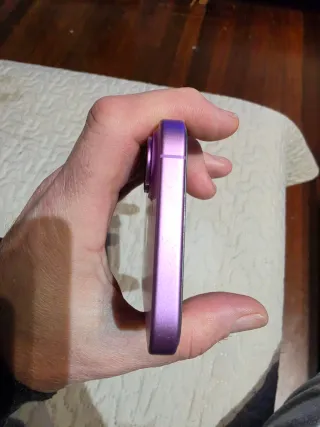 iPhone 16 256GB Rosa. Impoluto regalo de funda