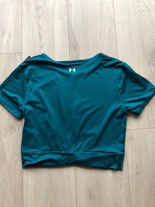 Top Under Armour Verde Talla L Nuevo