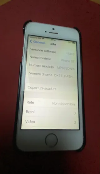 iPhone SE 32GB Argento