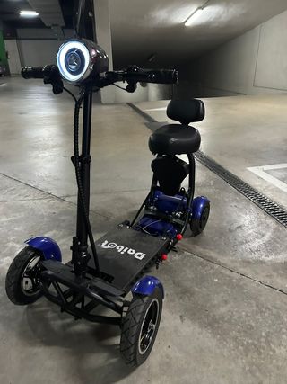 Scooter /Silla Eléctrico 4 Ruedas con Asiento