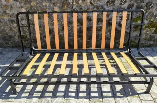 Sofá Cama Tela Blanco