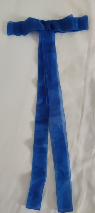 Floc Fallera Azul Organza