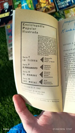 Serie de libros Vintage 1963