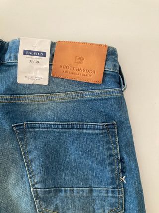 Scotch & Soda Ralston. Pantalón vaquero azul. W31