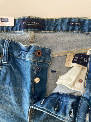 Scotch & Soda Ralston. Pantalón vaquero azul. W31