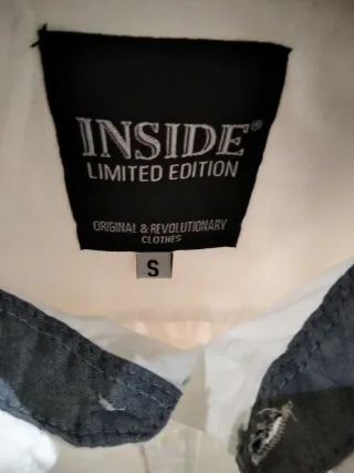 Camisa Blanca Inside Authentic Retro INS JEANS