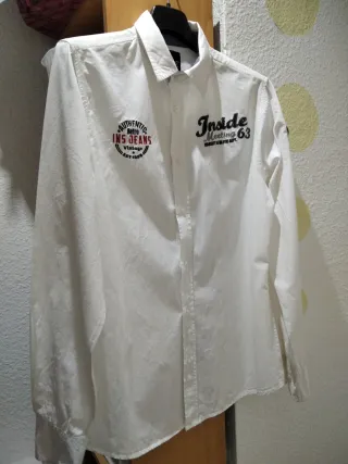 Camisa Blanca Inside Authentic Retro INS JEANS