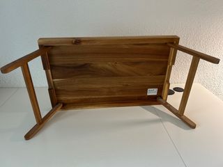 Bandeja plegable madera mango