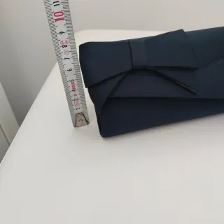 Bolso de tela azul para eventos