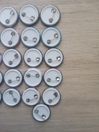 Lote 21 chapas heavy metal