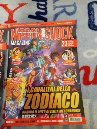 Nippon shock magazine - lotto 3 numeri + retromani