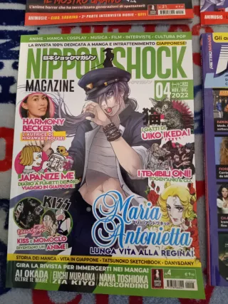 Nippon shock magazine - lotto 3 numeri + retromani