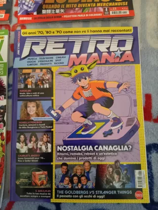Nippon shock magazine - lotto 3 numeri + retromani