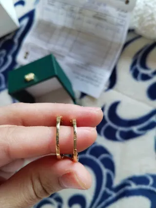 Anillo de promesa oro 18k