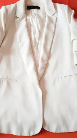 Elegante Blazer Zara tipo Smoking Talla M