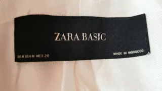 Elegante Blazer Zara tipo Smoking Talla M