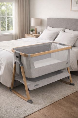 Cuna colecho Cozee Oak Air Triangles