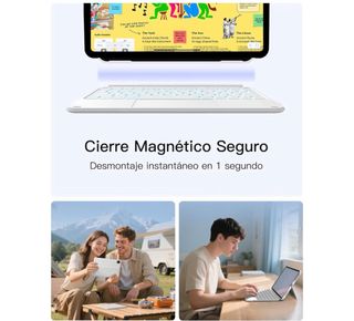 Teclado Inateck 7 Colores Retroiluminado iPad