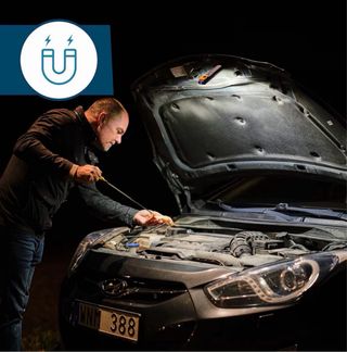 Torcia led ricaricabile per ispezioni e fai da te