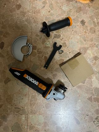 Amoladora radial Worx WX800.9 20V 115 mm nueva