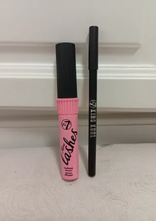 Set de máscara de pestañas y delineador de W7