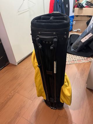 Bolsa de Golf Mizuno Negra y Amarilla