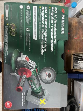 Amoladora Parkside Radial Batería