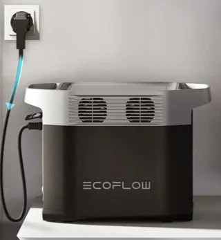 Delta 1 + placa solar ECOFLOW