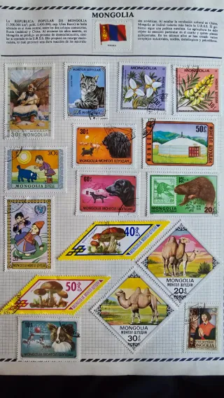 Álbum de sellos de Liberia