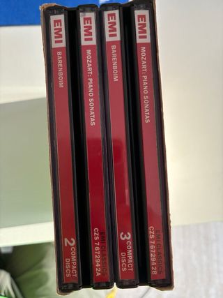 Mozart: Sonatas para piano (5 CD) Barenboim