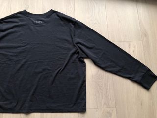 Camiseta Under Armour Mujer Manga Larga Negra Tall