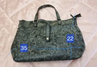 Bolso moderno estampado floral MISAKO