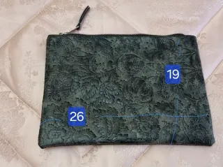 Bolso moderno estampado floral MISAKO