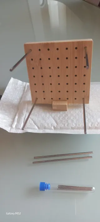 Tabla para fijar grannys + agujas