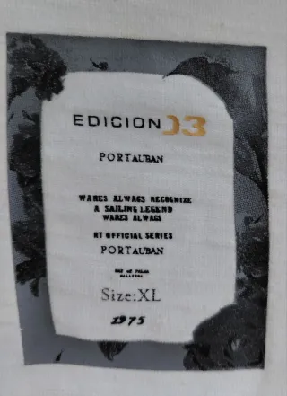 Camiseta Portauban Estampada Talla XL