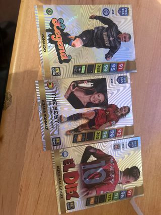 Cromos Panini FIFA 365 - Ronaldo, Bonmatí, Mac All